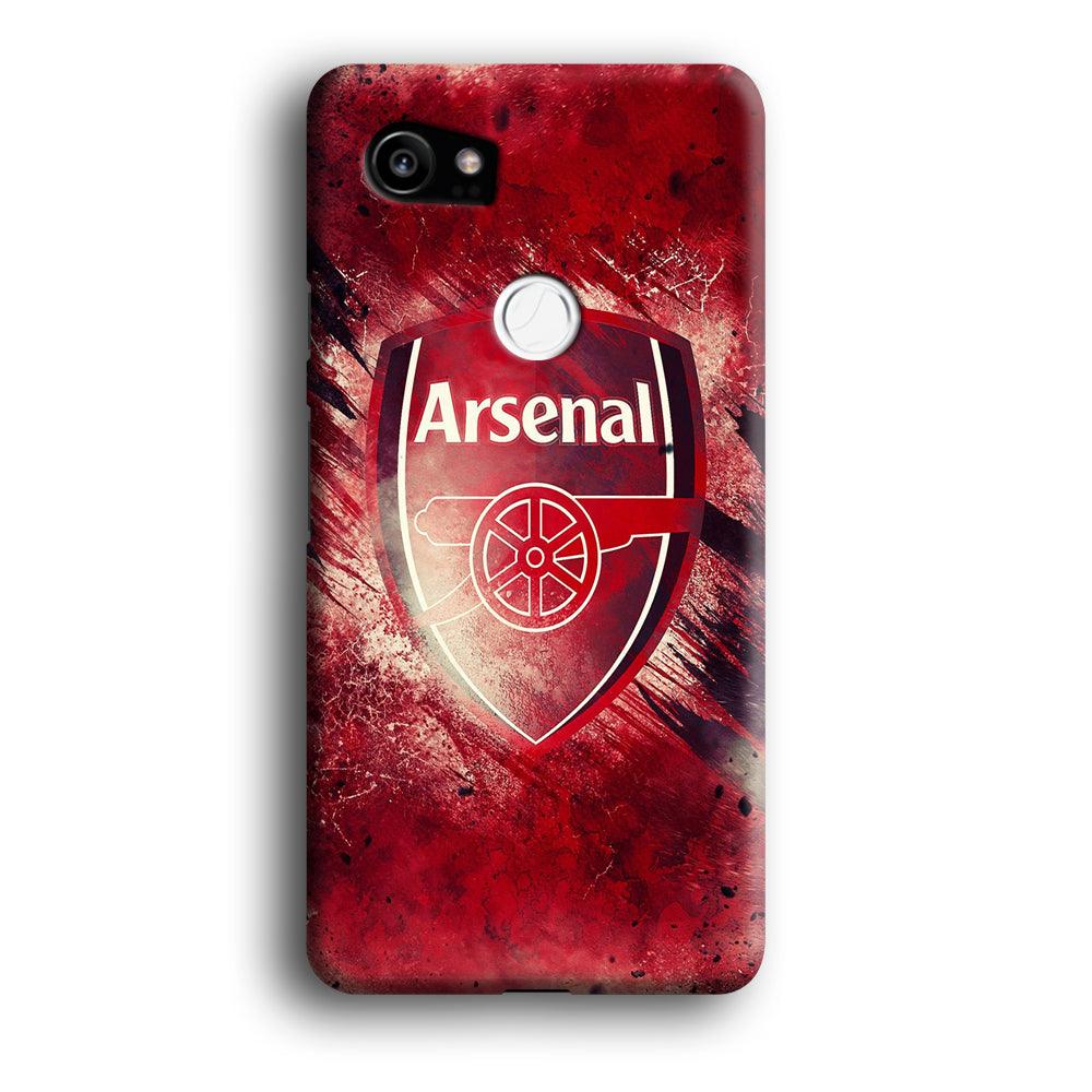 FB Arsenal Google Pixel 2 XL 3D Case-Xtracase