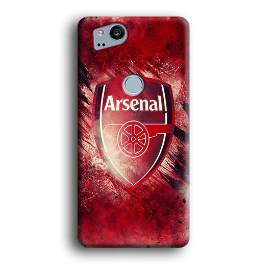 FB Arsenal Google Pixel 2 3D Case-Xtracase