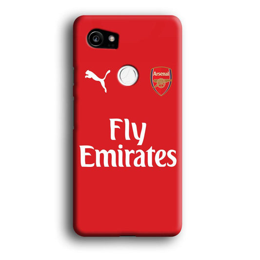 FB Arsenal Jersey Google Pixel 2 XL 3D Case-Xtracase