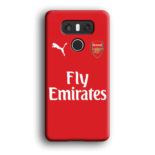 FB Arsenal Jersey LG G6 3D Case-Xtracase