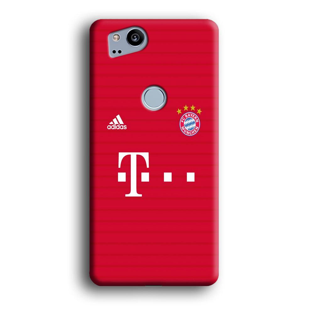 FB Bayern Munich Jersey Google Pixel 2 3D Case-Xtracase