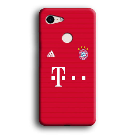 FB Bayern Munich Jersey Google Pixel 3 3D Case-Xtracase