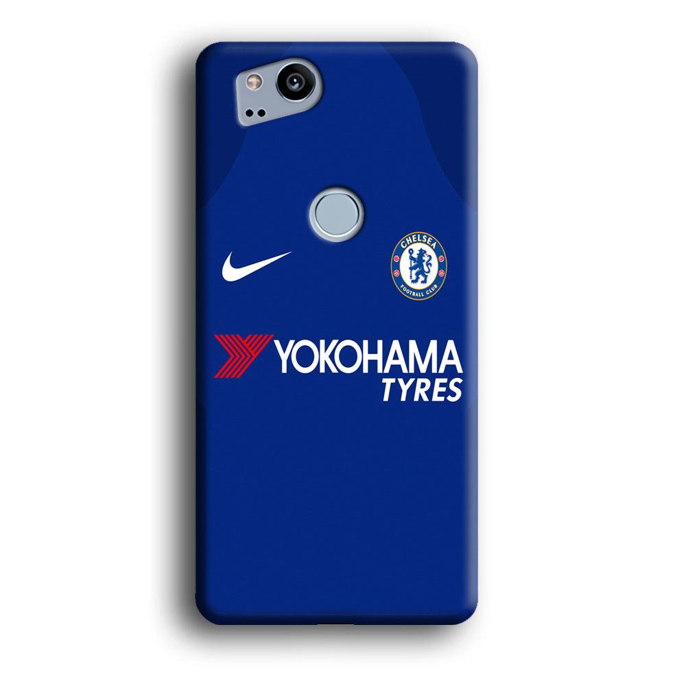 FB Chelsea Jersey Google Pixel 2 3D Case-Xtracase