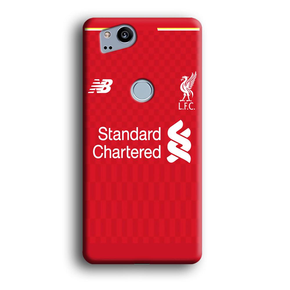 FB Liverpool Jersey Google Pixel 2 3D Case-Xtracase
