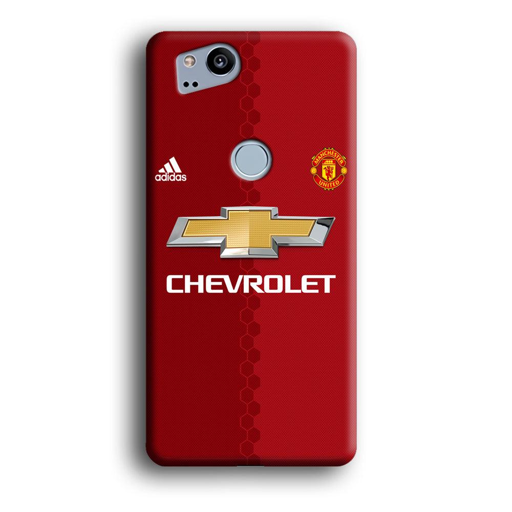 FB Manchester United Jersey Google Pixel 2 3D Case-Xtracase