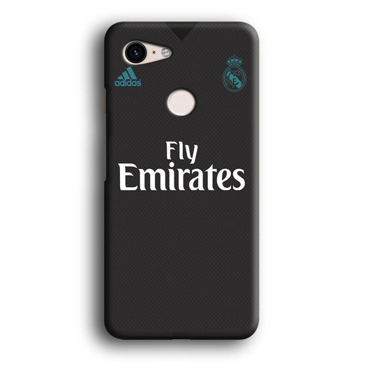 FB Real Madrid Jersey Google Pixel 3 3D Case-Xtracase
