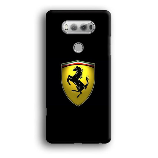 Ferrari Logo Black LG V20 3D Case-Xtracase