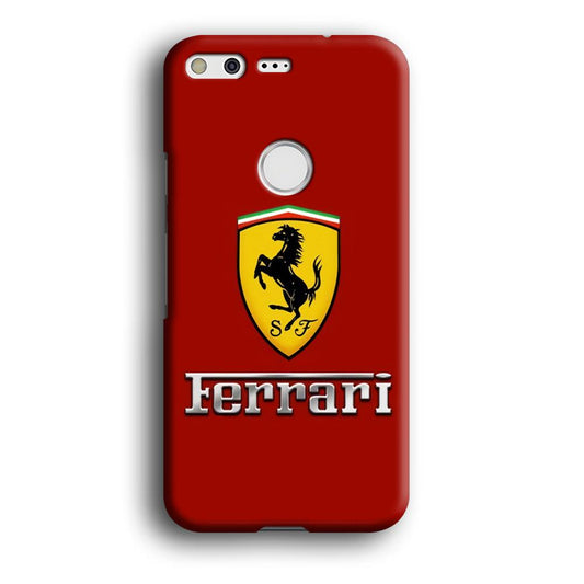 Ferrari Logo Red 001 Google Pixel XL 3D Case-Xtracase