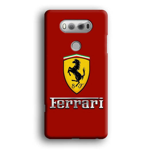 Ferrari Logo Red 001 LG V20 3D Case-Xtracase
