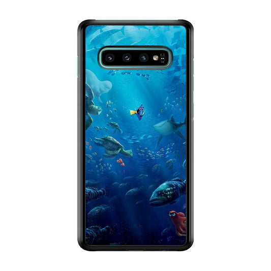 Finding Dory Samsung Galaxy S10 Plus Case-Plastic / Full Wrap (3D Case)-Xtracase
