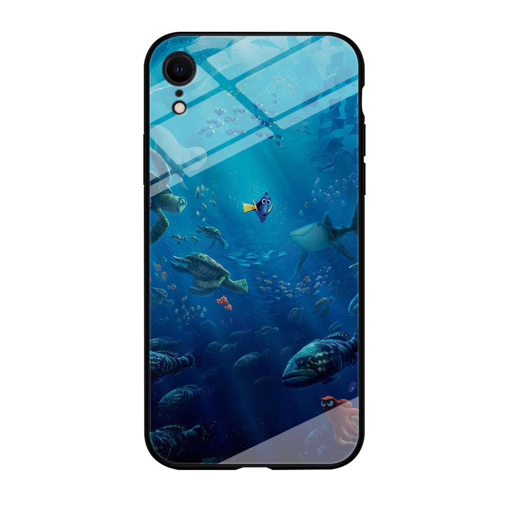 Finding Dory iPhone XR Case-Tempered Glass Case-Xtracase