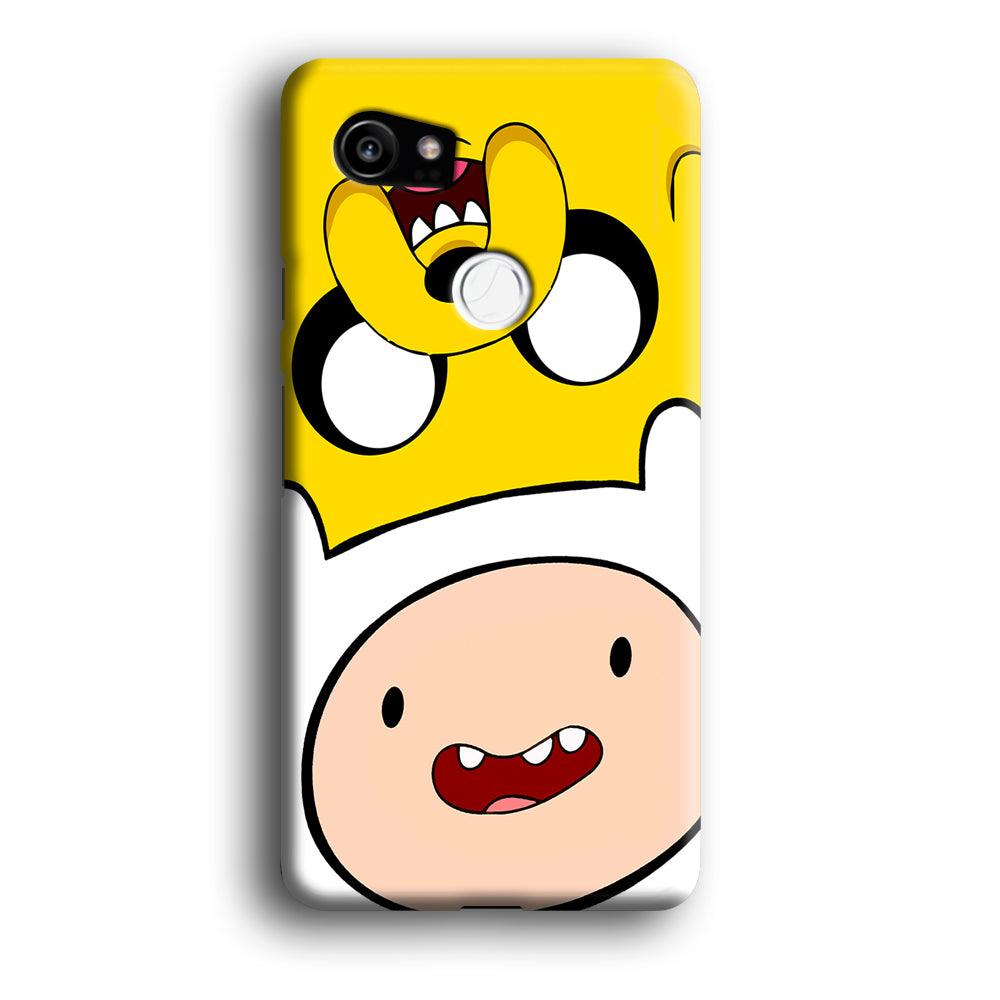 Finn and Jake Adventure Time Google Pixel 2 XL 3D Case-Xtracase