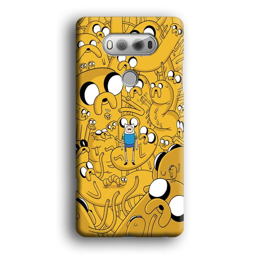 Finn and Jake Doodle LG V20 3D Case-Xtracase