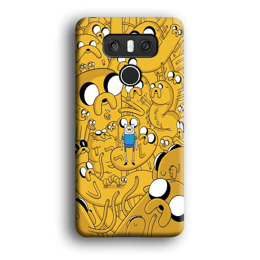 Finn and Jake Doodle LG G6 3D Case-Xtracase
