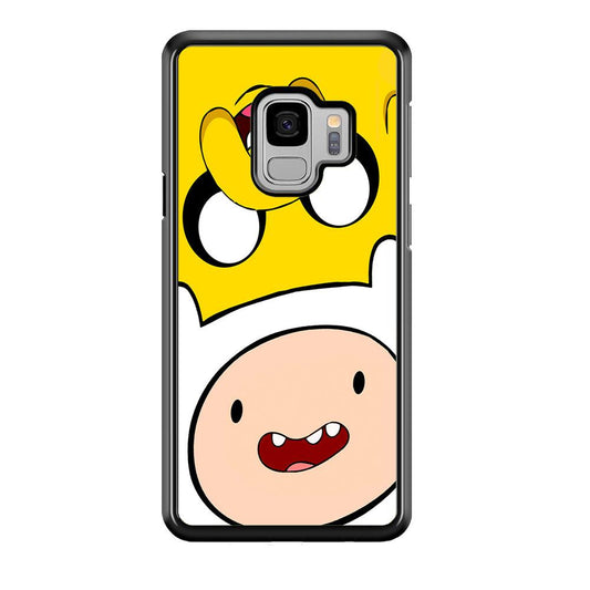 Finn and Jake Adventure Time Samsung Galaxy S9 Case-Plastic / Full Wrap (3D Case)-Xtracase