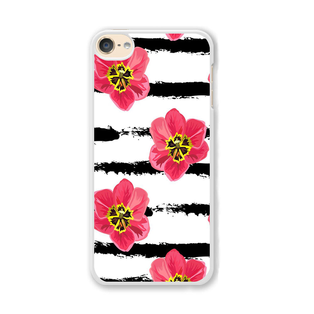 Flower Painting Streak iPod Touch 6 Case