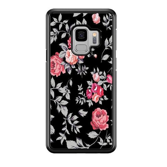 Flower Pattern 004 Samsung Galaxy S9 Case-Plastic / Full Wrap (3D Case)-Xtracase