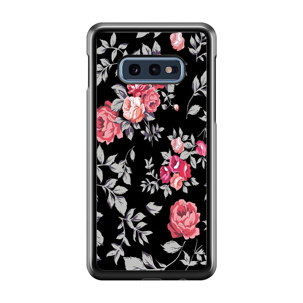 Flower Pattern 004 Samsung Galaxy S10E Case-Plastic / Full Wrap (3D Case)-Xtracase
