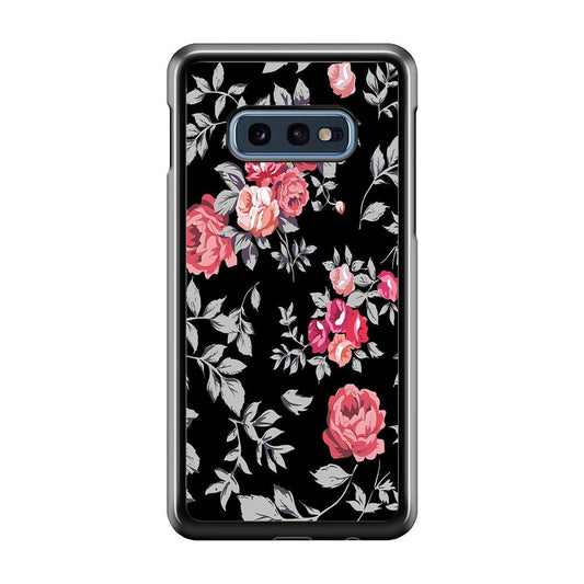 Flower Pattern 004 Samsung Galaxy S10E Case-Plastic / Full Wrap (3D Case)-Xtracase