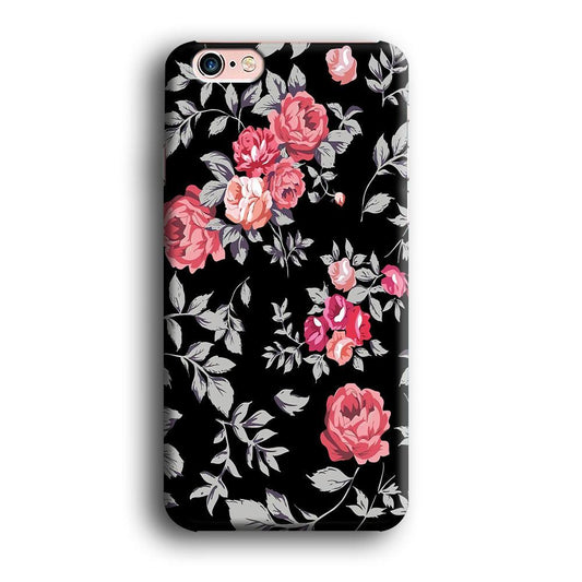 Flower Pattern 004 iPhone 6 | 6s Case-Plastic / Full Wrap (3D Case)-Xtracase