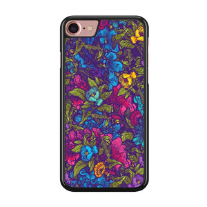 Flower Pattern 005 iPhone 8 Case