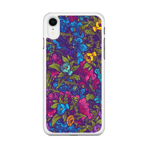 Flower Pattern 005 iPhone XR Case