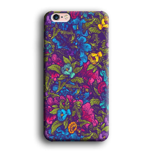 Flower Pattern 005 iPhone 6 | 6s Case-Plastic / Full Wrap (3D Case)-Xtracase