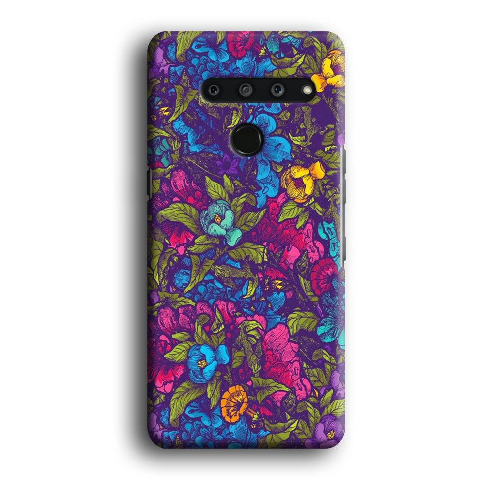 Flower Pattern 005 LG V50 3D Case-Xtracase