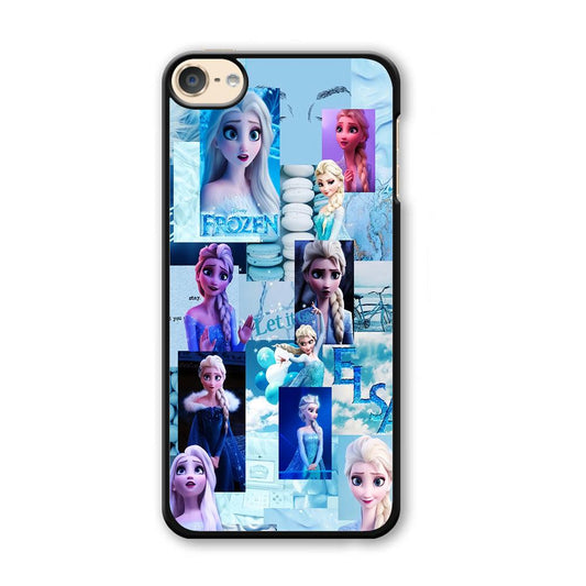 Frozen Elsa Aesthetic iPod Touch 6 Case-Plastic / Black (2D Case)-Xtracase