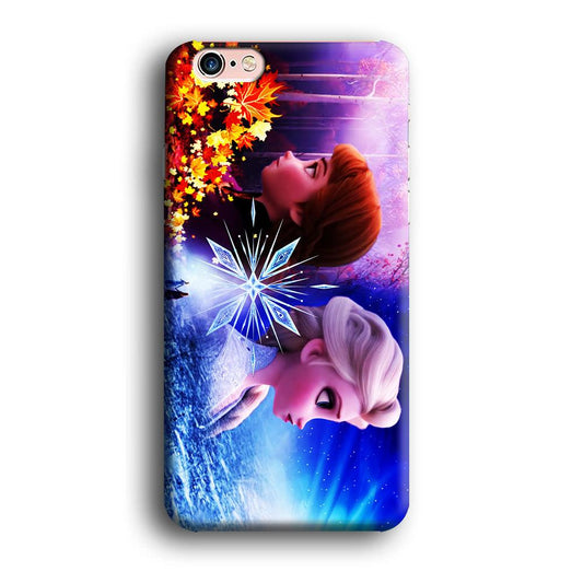Frozen Elsa and Anna iPhone 6 Plus | 6s Plus Case-Plastic / Full Wrap (3D Case)-Xtracase