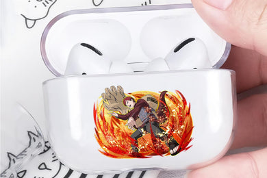 Gaara Monstrous Sand Arm  Hard Plastic Protective Clear Case Cover For Apple Airpod Pro