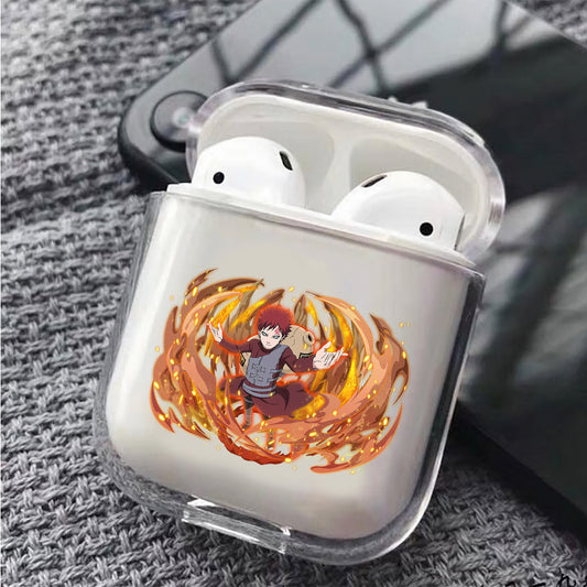 Gaara Guardian of the Sand Hard Plastic Protective Clear Case Cover For Apple Airpods