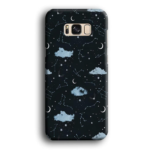 Galaxy Art 001 Samsung Galaxy S8 Case-Plastic / Full Wrap (3D Case)-Xtracase