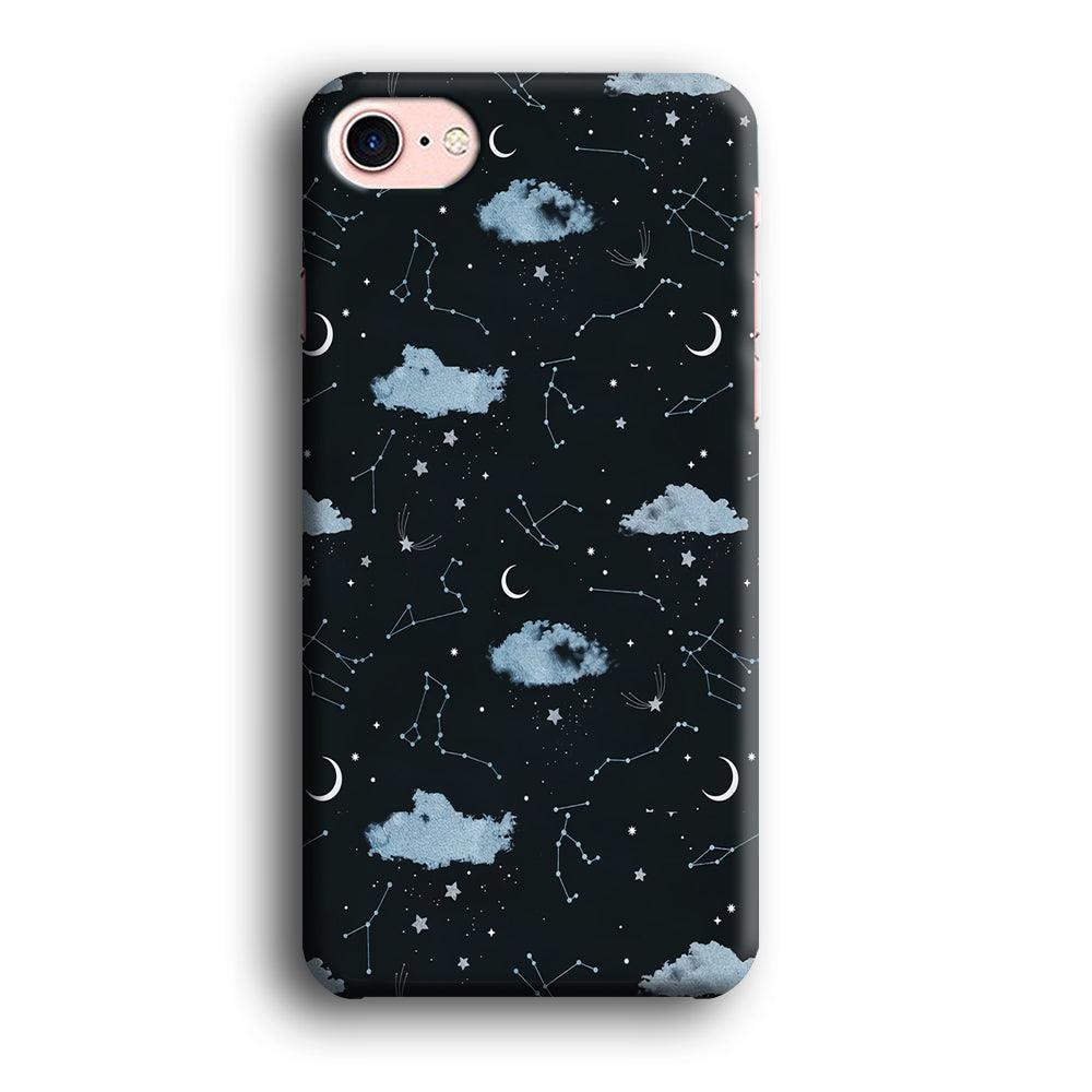 Galaxy Art 001 iPhone 7 Case-Plastic / Full Wrap (3D Case)-Xtracase