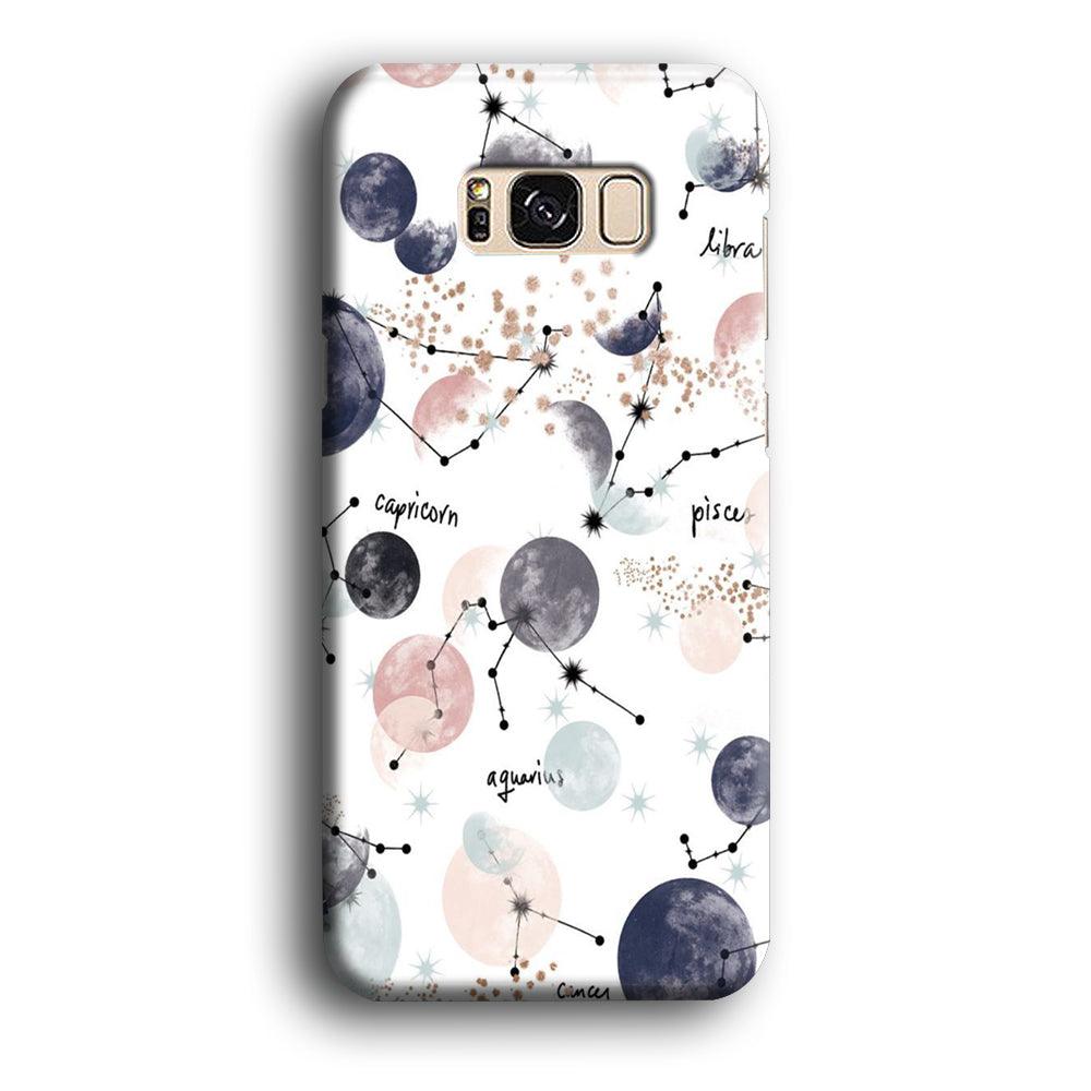 Galaxy Art 002 Samsung Galaxy S8 Case-Plastic / Full Wrap (3D Case)-Xtracase