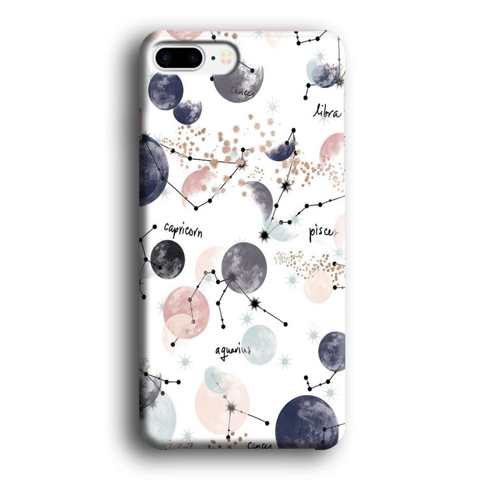 Galaxy Art 002 iPhone 7 Plus Case-Plastic / Full Wrap (3D Case)-Xtracase