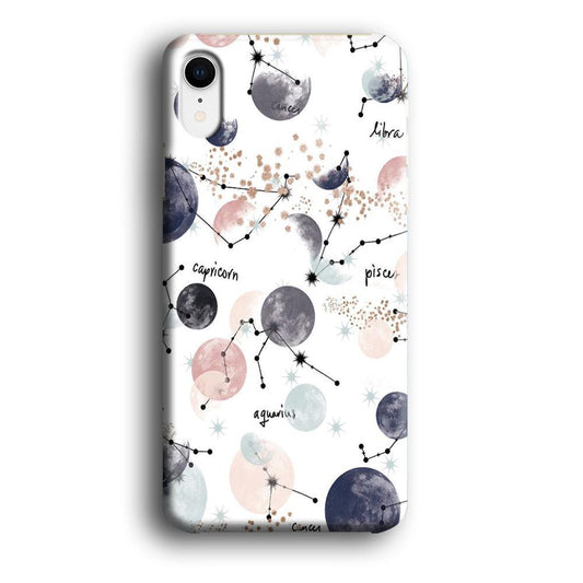 Galaxy Art 002 iPhone XR Case-Plastic / Full Wrap (3D Case)-Xtracase