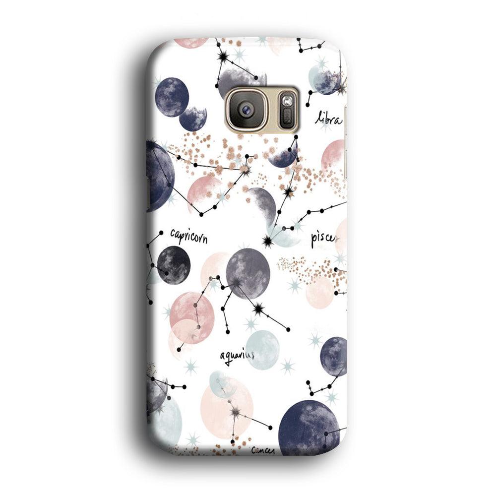 Galaxy Art 002 Samsung Galaxy S7 Edge Case-Plastic / Full Wrap (3D Case)-Xtracase