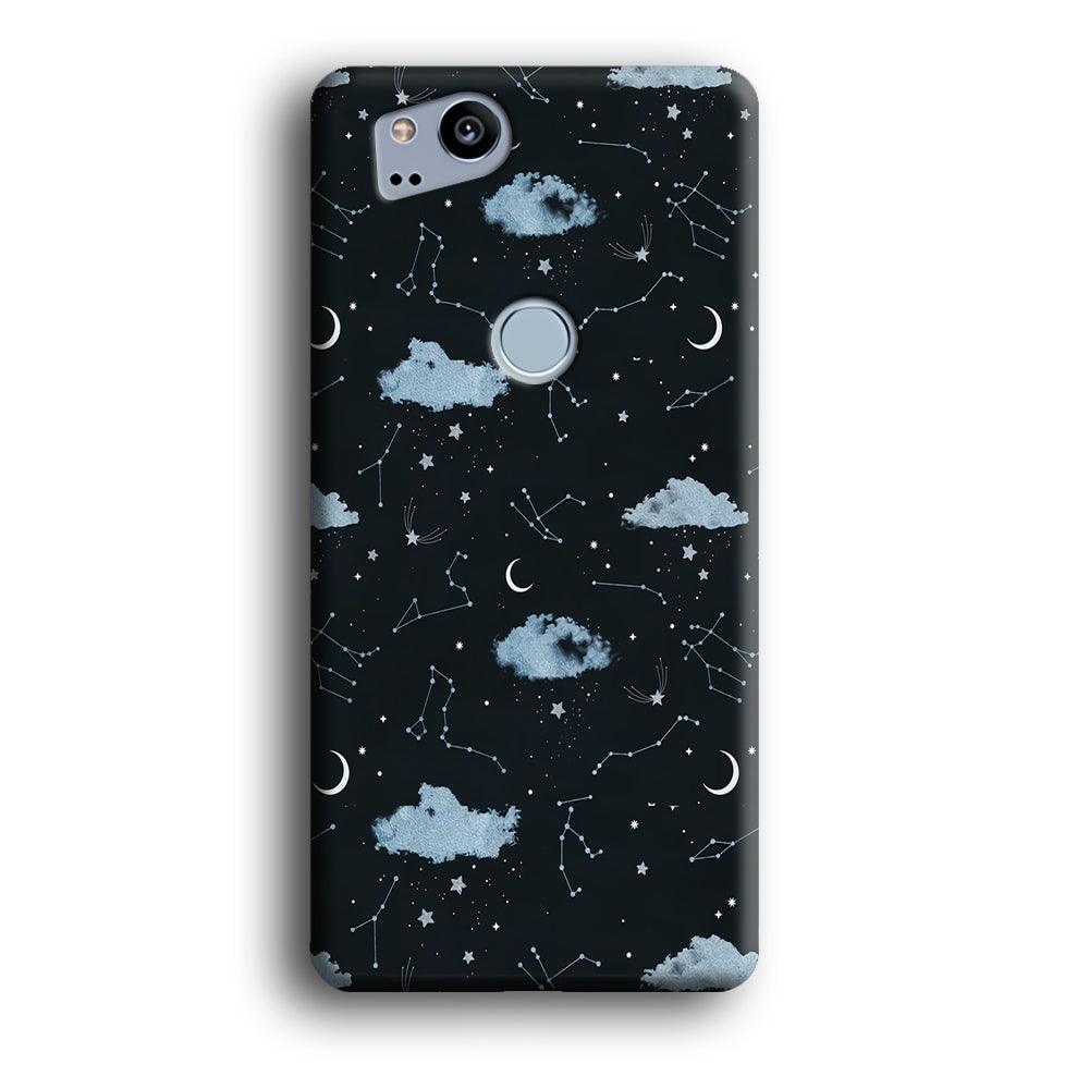 Galaxy Art 001 Google Pixel 2 3D Case-Xtracase