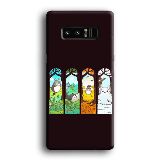 Ghibli Elemental Charms Brown Samsung Galaxy Note 8 Case
