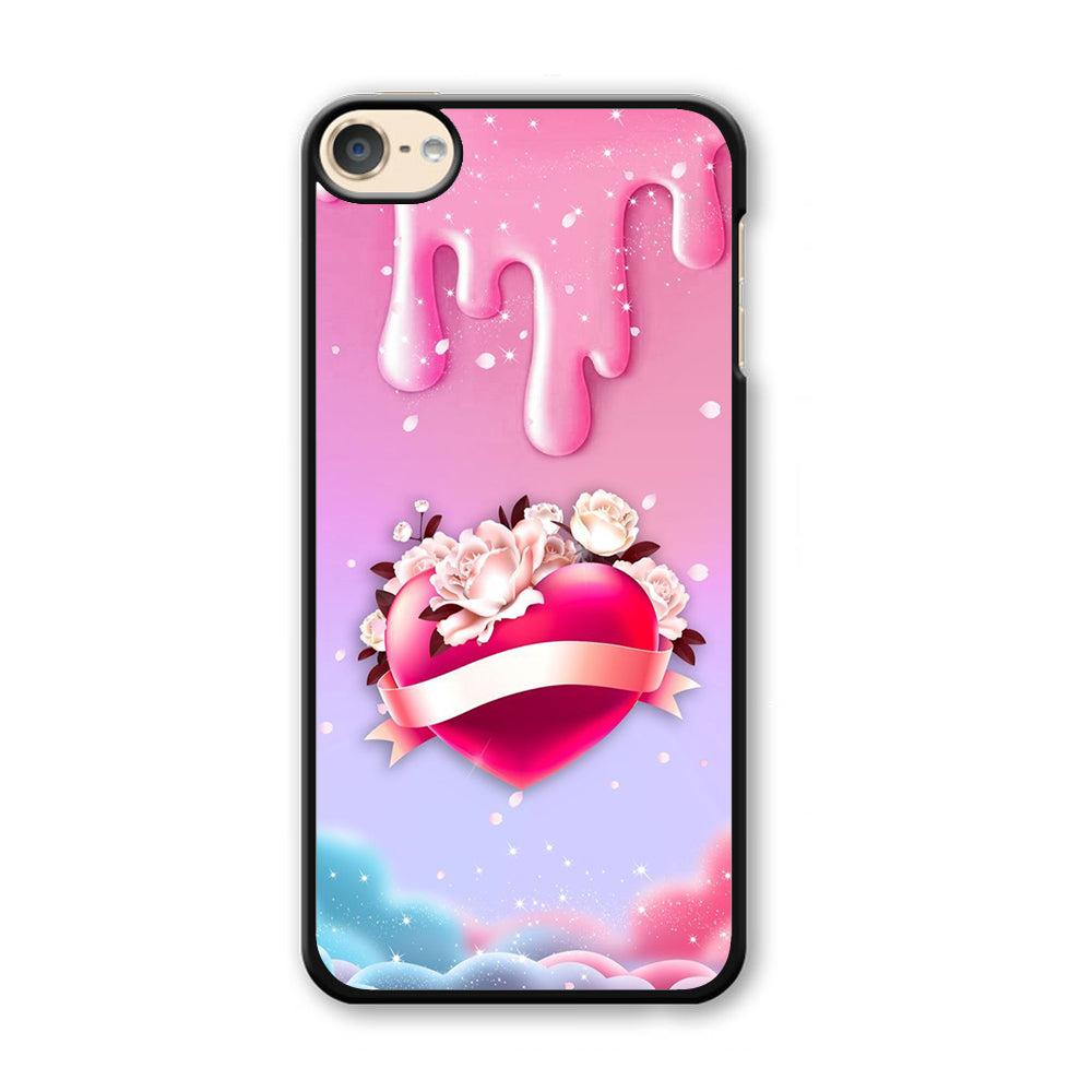 Girly Cute Love Roses iPod Touch 6 Case