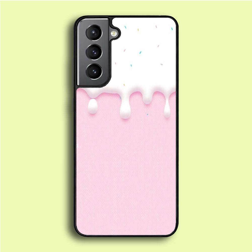 Girly Sweet White Samsung Galaxy S21 Plus Case-Plastic / Full Wrap (3D Case)-Xtracase