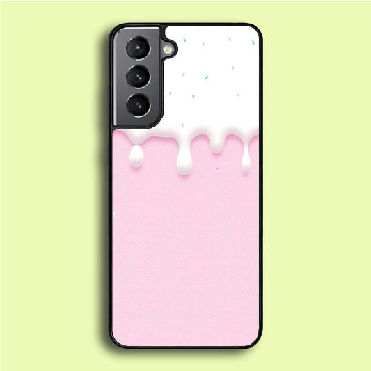 Girly Sweet White Samsung Galaxy S21 Plus Case-Plastic / Full Wrap (3D Case)-Xtracase