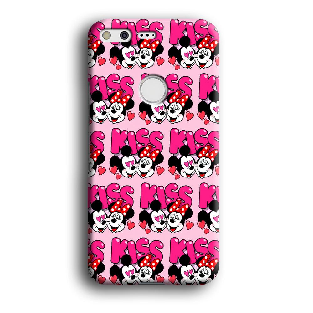 Girly Kiss Mickey Mouse Couple Google Pixel 3D Case-Xtracase
