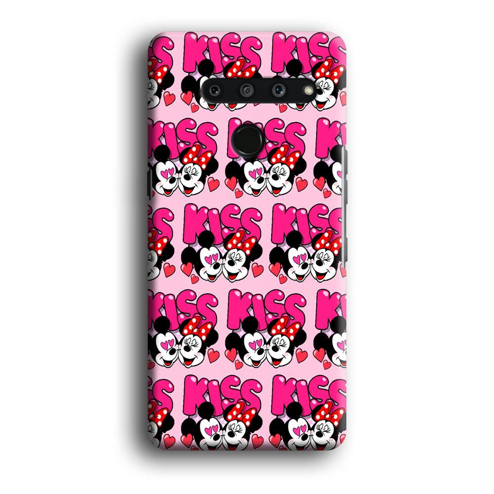 Girly Kiss Mickey Mouse Couple LG V50 3D Case-Xtracase