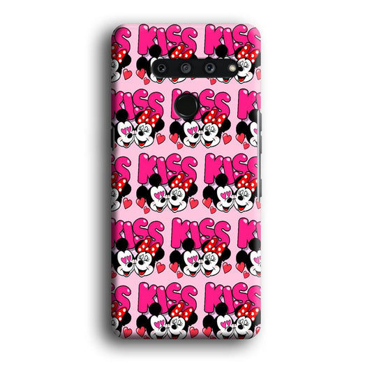 Girly Kiss Mickey Mouse Couple LG V50 3D Case-Xtracase