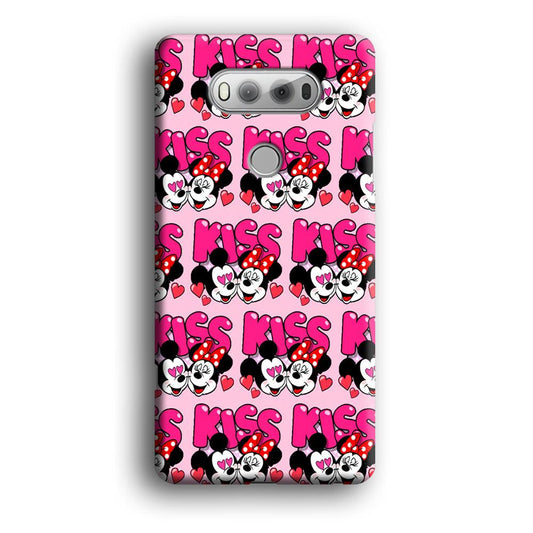 Girly Kiss Mickey Mouse Couple LG V20 3D Case-Xtracase