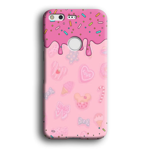 Girly Sweet Pink Cream Google Pixel 3D Case-Xtracase