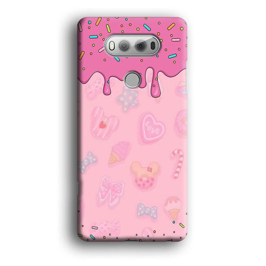 Girly Sweet Pink CreamLG V20 3D Case-Xtracase