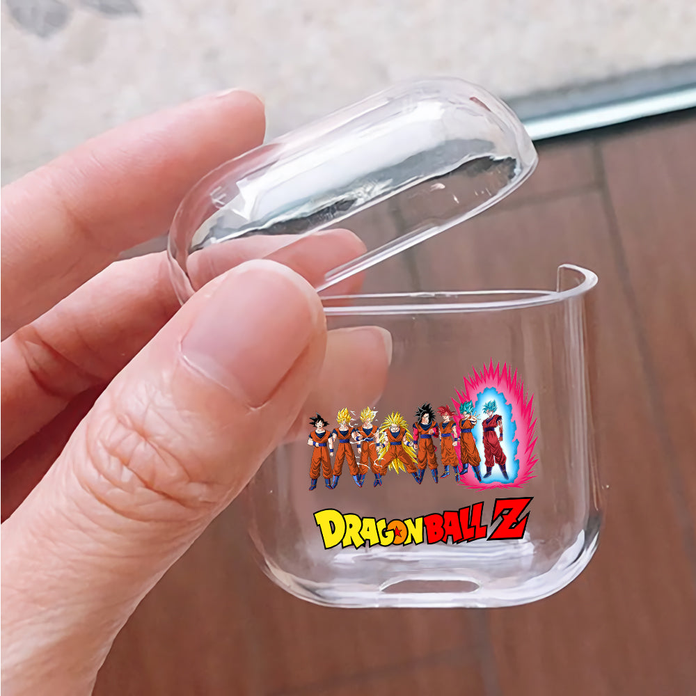 Goku Revolution Dragon Ball Z Hard Plastic Protective Clear Case Cover For Apple Airpods